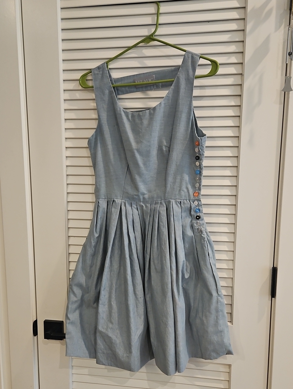 Liz Alig Lucy Dress in Moss Green